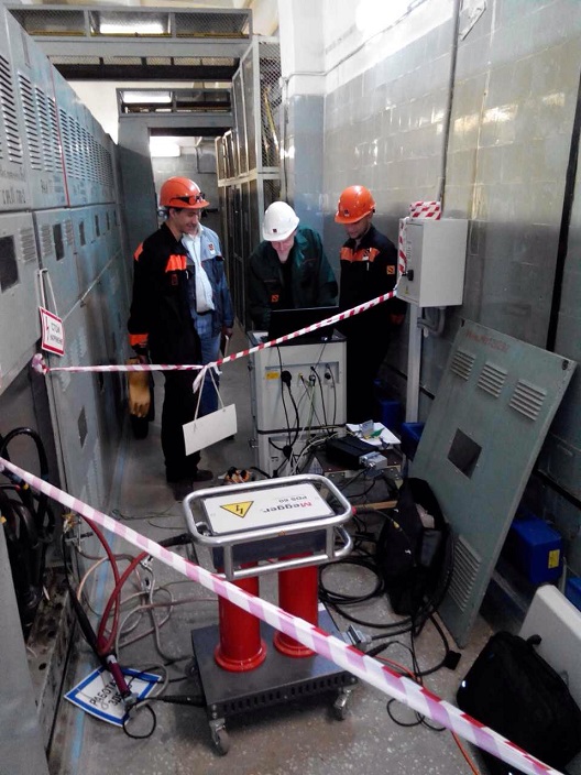 Демонстрационная работа по диагностике кабельных линий 6-10 кВ